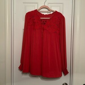 SOLD - Torrid Soft Knit Blouse 🏵️